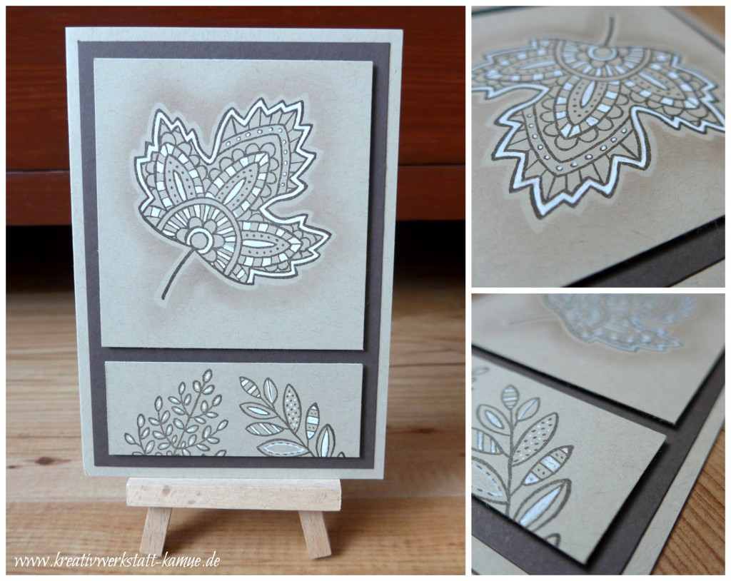Lighthearted Leaves stampin up