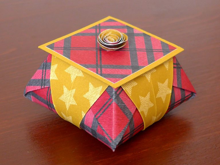 Origami Star Box mit Video-Anleitung | Kreativwerkstatt